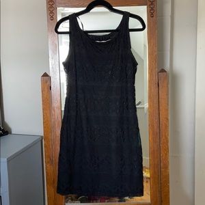 Black, Keyhole Black Dress